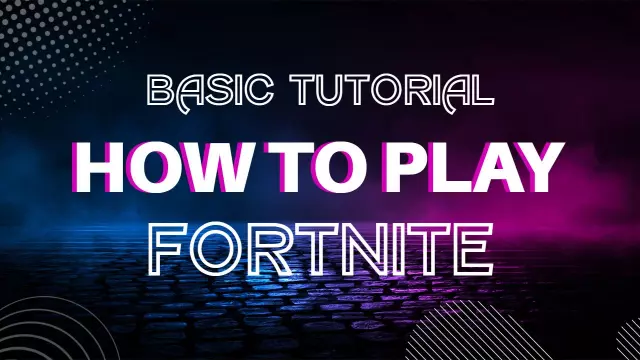 Neon How to Play Fortnite Gaming YouTube Thumbnail Template