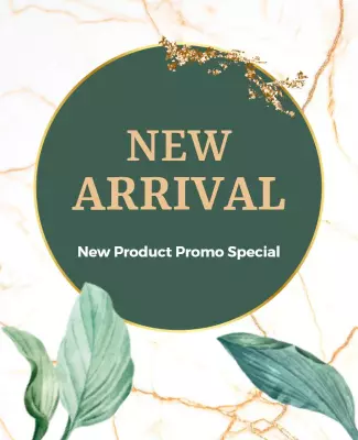 New Product Release Promotion Tropical Flyer Template