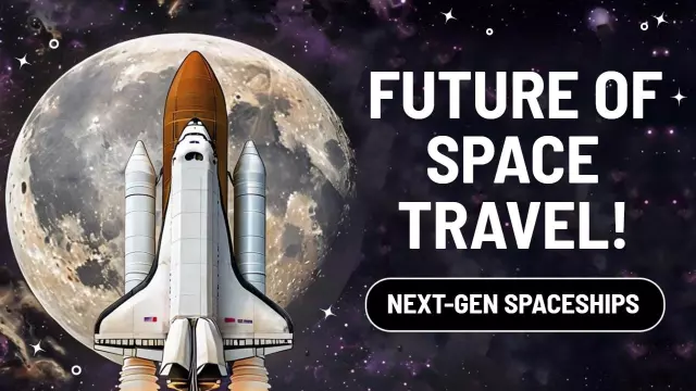 Next-Gen Spaceships Space Travel YouTube Thumbnail Template