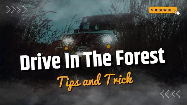 Off-Road Adventure Tips Forest Car YouTube Thumbnail Template