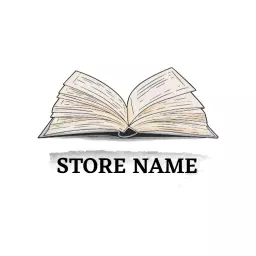 Open Book Illustration with Watercolor Touch Logo Template