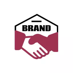 Partnership Symbolizing Effective Management Strategies Logo Template