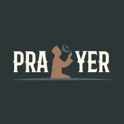 Peaceful Gesture Symbolizing Spiritual Reflection in Prayer Logo Template