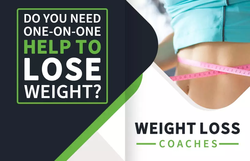 Personalized Weight Loss Coaching and Free Consultation Brochure Template