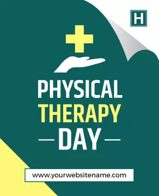 Physical Therapy Awareness Day Flyer Template