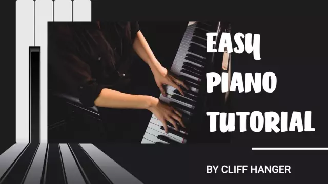 Piano Playing Skill Development Music YouTube Thumbnail Template