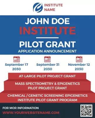 Pilot Project Announcement Flyer Template