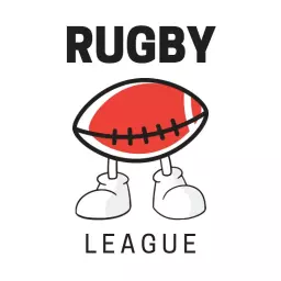 Playful Cartoon Rugby Ball Character for Sports Logo Template