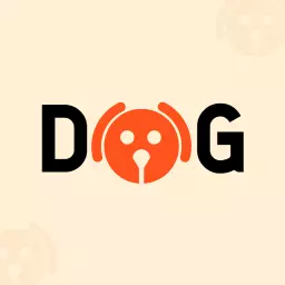 Playful Dog Logo Combining Bright Colors and Fun Design Logo Template