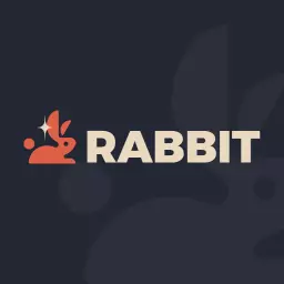 Playful Rabbit Design with Modern Touch and Bold Logo Template