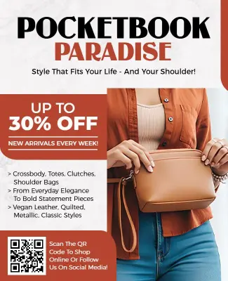 Pocketbooks Discount Promotion Flyer Template