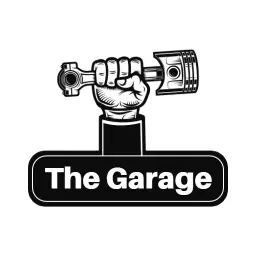 Powerful Hand Holding Engine Piston Symbolizing Garage Services Logo Template