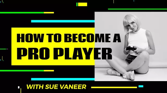 Pro Player Gaming Tips YouTube Thumbnail Template