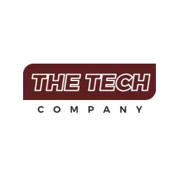 Professional Brown Tech Company Logo Reflecting Innovation Logo Template