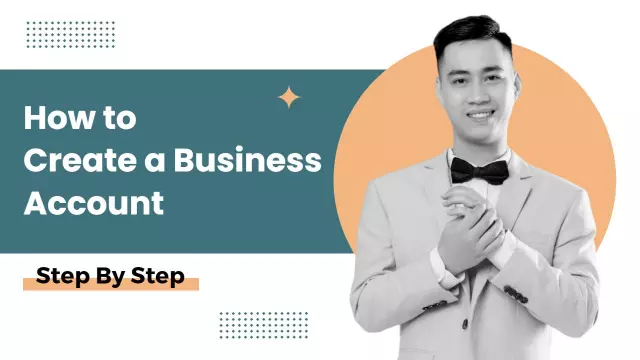 Professional Business Account Setup Guide YouTube Thumbnail Template