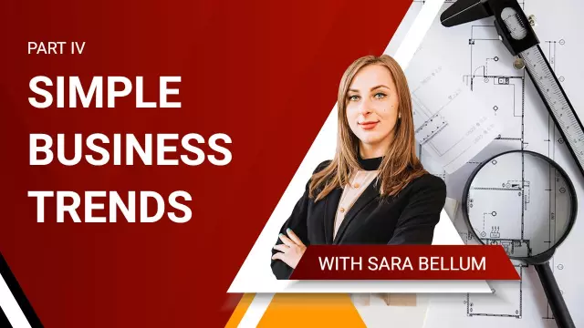 Professional Business Trends Analysis YouTube Thumbnail Template