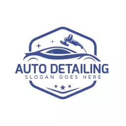 Professional Car Care Highlighting Expert Auto Detailing Logo Template