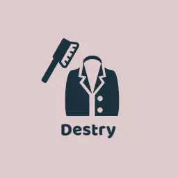 Professional Cleaning Service with Suit and Brush Logo Template