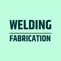 Professional Green and Black Welding Fabrication Services Logo Template