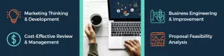 Professional Marketing and Development Strategy LinkedIn Banner Template