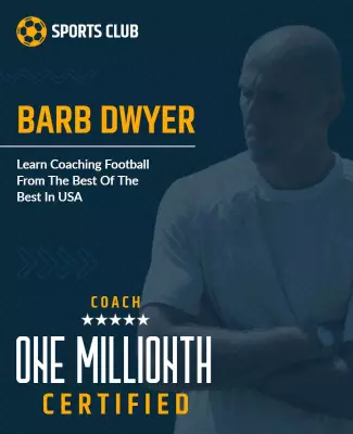 Professional Sports Coaching Football Training Poster Template