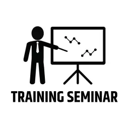 Professional Training Seminar with Engaging Presentation Logo Template