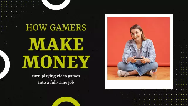 Profitable Gaming Career Tips YouTube Thumbnail Template
