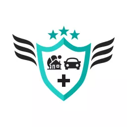 Protect Your Assets with Comprehensive Insurance Coverage Logo Template