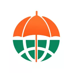 Protecting Your World with Comprehensive Insurance Solutions Logo Template
