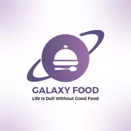Purple Galaxy Design Celebrating Culinary Excellence Logo Template