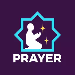 Purple Prayer Design Featuring Gentle Spiritual Elements Logo Template