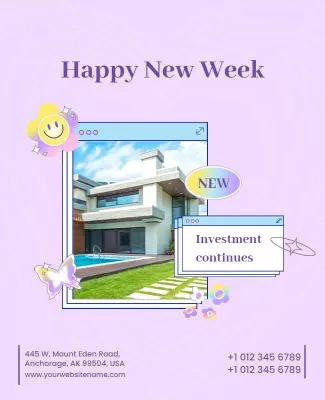 Real Estate Investment Property Flyer Template