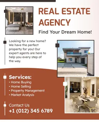 Real Estate Professional Flyer Template