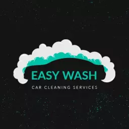 Refreshing Cloud Design for Easy Car Wash Services Logo Template
