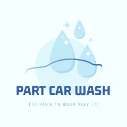 Refreshing Water Droplets Representing Car Wash Services Logo Template