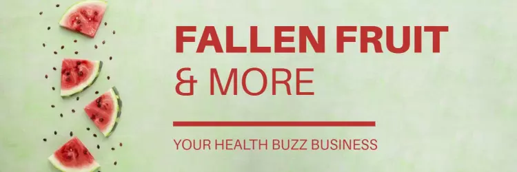 Refreshing Watermelon Theme for Health Buzz Twitter Banner Template
