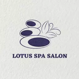Relaxing Lotus and Stone Design for Your Spa Logo Template