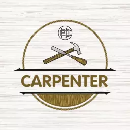 Rustic Vintage Carpenter Tools for Professional Craftsmanship Logo Template