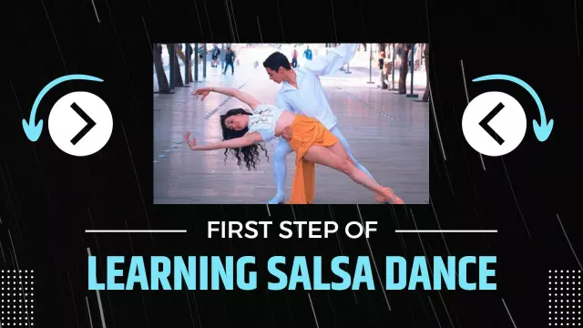 Salsa Dance Basics First Steps Learning YouTube Thumbnail Template