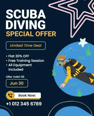 Scuba Diving Flyer Templates - Free to Edit & Download Instantly