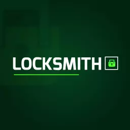 Secure Green Lock Design for Professional Locksmith Logo Template