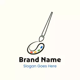 Simple and Elegant Drawing Tools for Creative Artists Logo Template