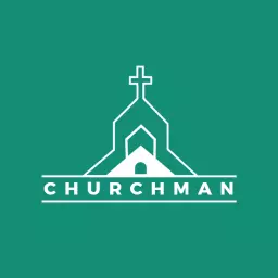 Simple White Church Design Evoking Community Spirit Logo Template