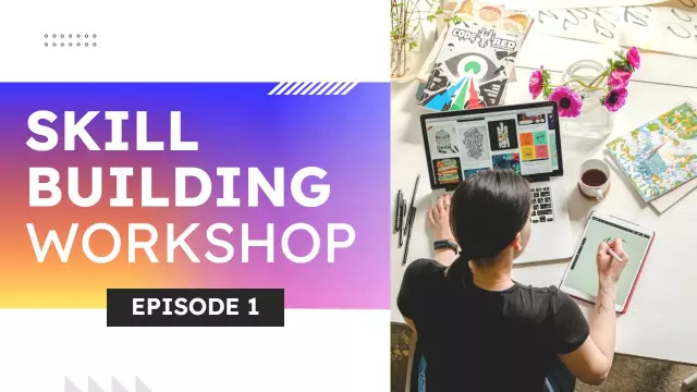 Skill Building Workshop Artistry Trending YouTube Thumbnail Template