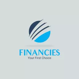 Sleek Blue and Gray Globe Symbolizing Financial Management Logo Template