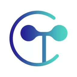 Sleek Blue and Teal Design for Innovative Technology Logo Template