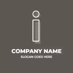 Sleek Modern Design Featuring I Letter Logo Template
