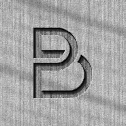 Sleek Monochrome Logo Design for Creative Mockup Logo Template