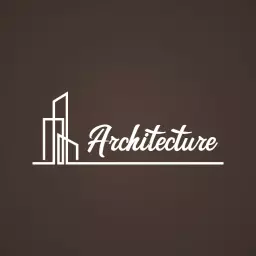 Sleek White Line Design Representing Modern Architecture Logo Template