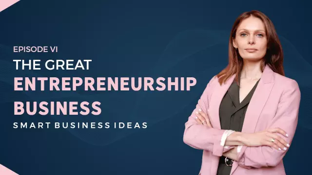 Smart Business Ideas Entrepreneurship YouTube Thumbnail Template